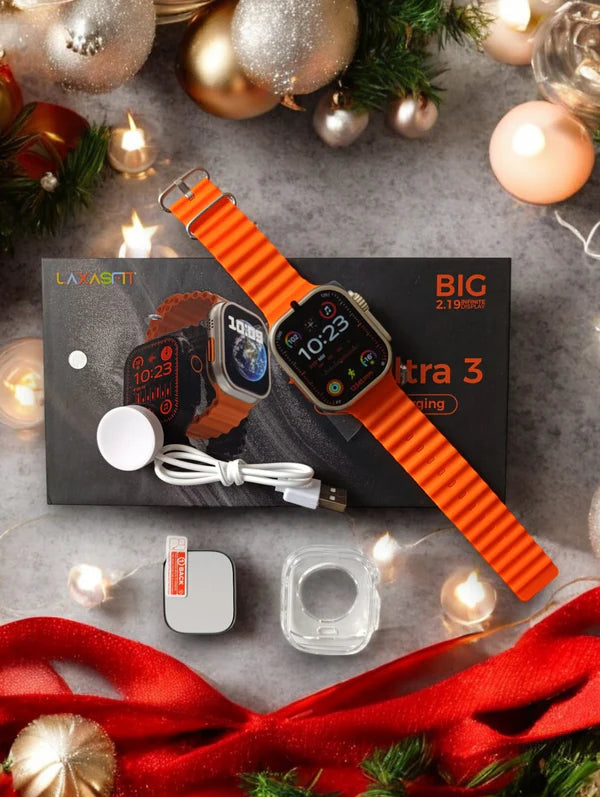 ๐ SMARTWATCH S10 X10 ULTRA 3 ๐๐FULL AMOLED 2026โ๐ ๐๐๐ฅ๐๐ ๐๐ก๐๐๐๐ ๐๐ฅ๐๐๐ ๐ Accesorios completos Mica y Case