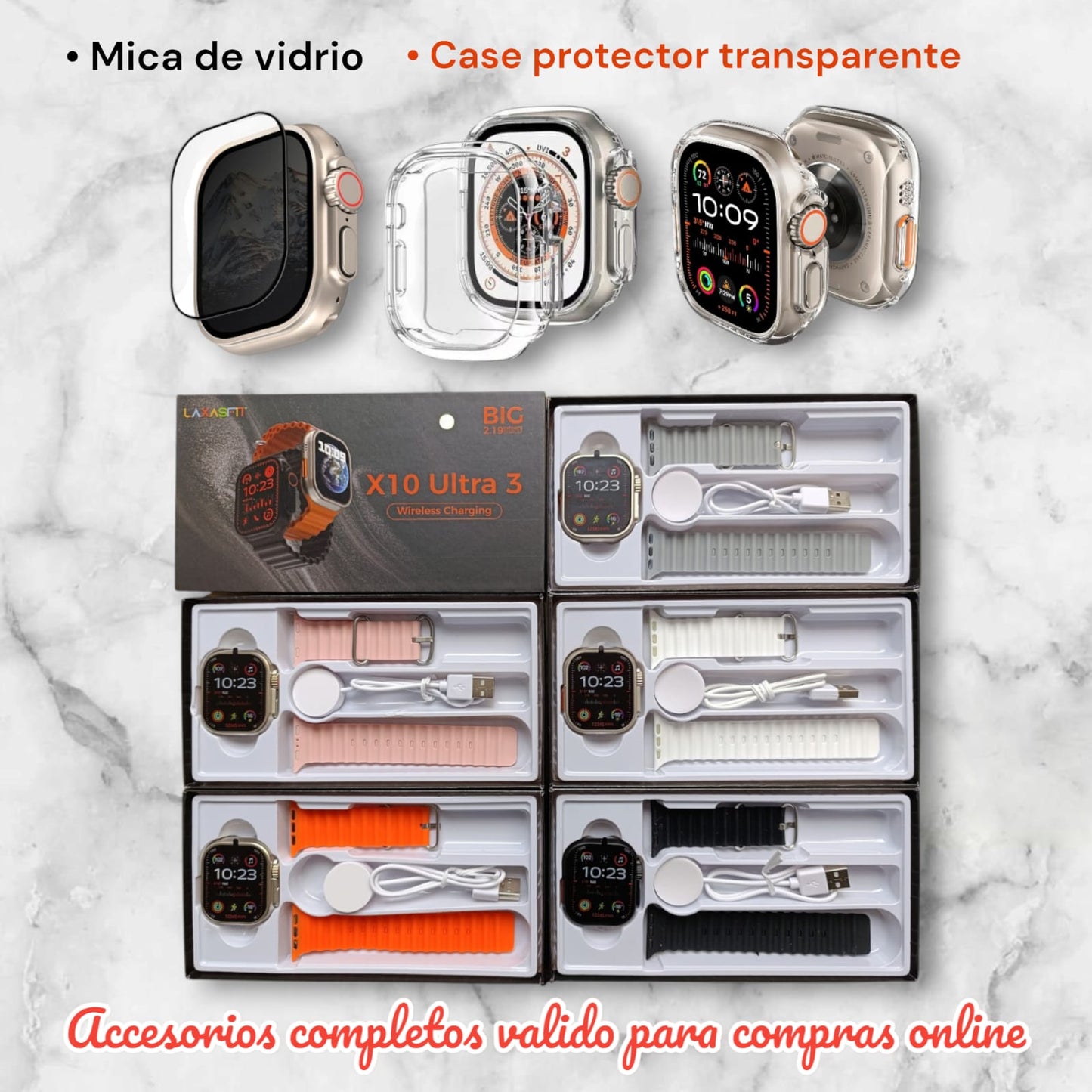 🎉 SMARTWATCH S10 X10 ULTRA 3 🎉🔝FULL AMOLED 2026⌚🔋 𝗖𝗔𝗥𝗚𝗔 𝗜𝗡𝗔𝗟𝗔𝗠𝗕𝗥𝗜𝗖𝗔