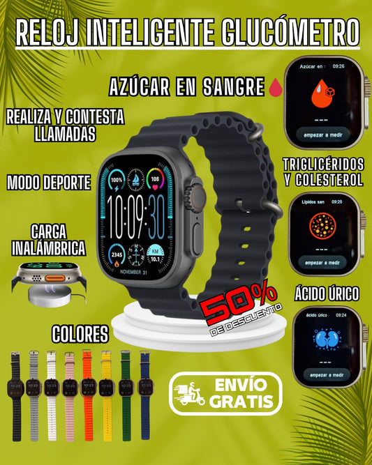 🎉 SMARTWATCH S10 X10 ULTRA 3 🎉🔝FULL AMOLED 2026⌚🔋 𝗖𝗔𝗥𝗚𝗔 𝗜𝗡𝗔𝗟𝗔𝗠𝗕𝗥𝗜𝗖𝗔 🎁 Accesorios completos Mica y Case